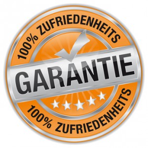 100% Zufriedenheitsgarantie