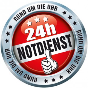 24h Notdienst - Rund um die Uhr 