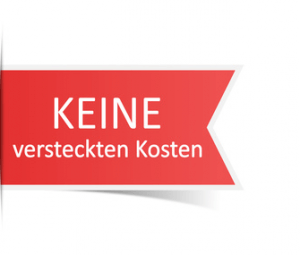 Keine versteckten Kosten